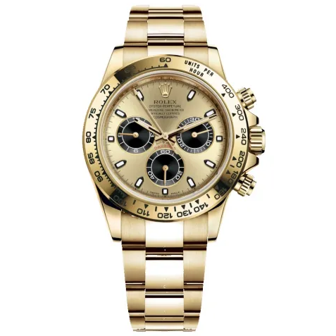 Rolex Cosmograph Daytona m116508 Yellow Gold with Champagne Dial