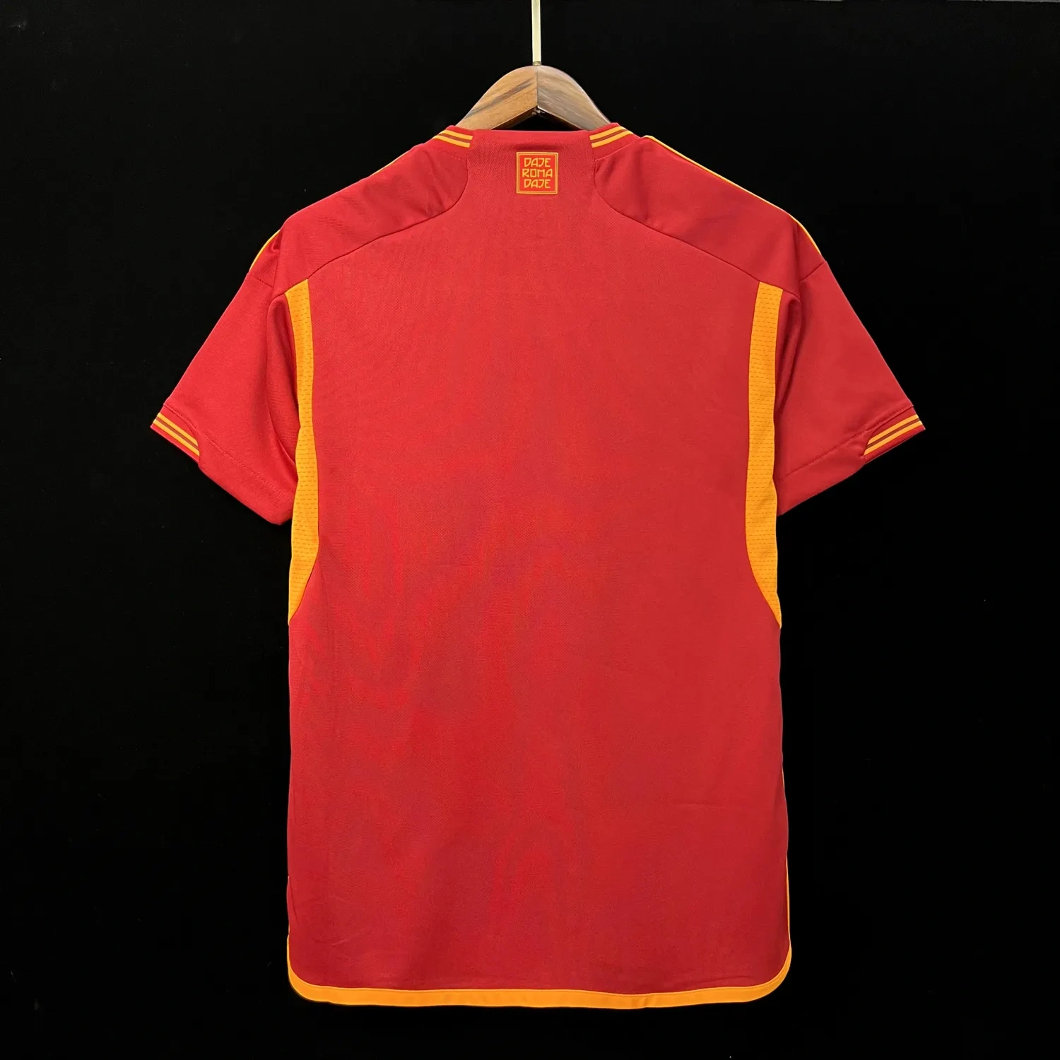 2023-24 AS Roma Home Fans Jersey Sponsored