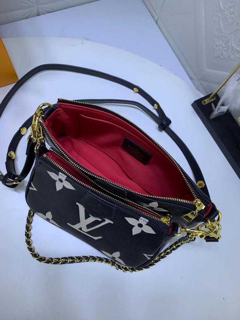 Louis Vuitton Multi Pochette Accessoires 25Cm Black