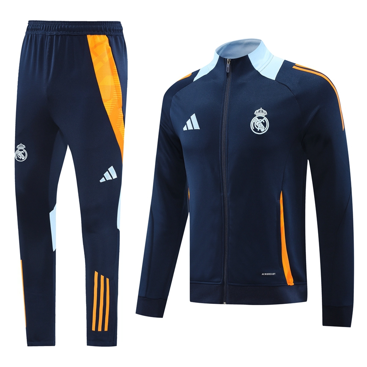 2024-25 Real Madrid 8 Royal Blue Jacket Set