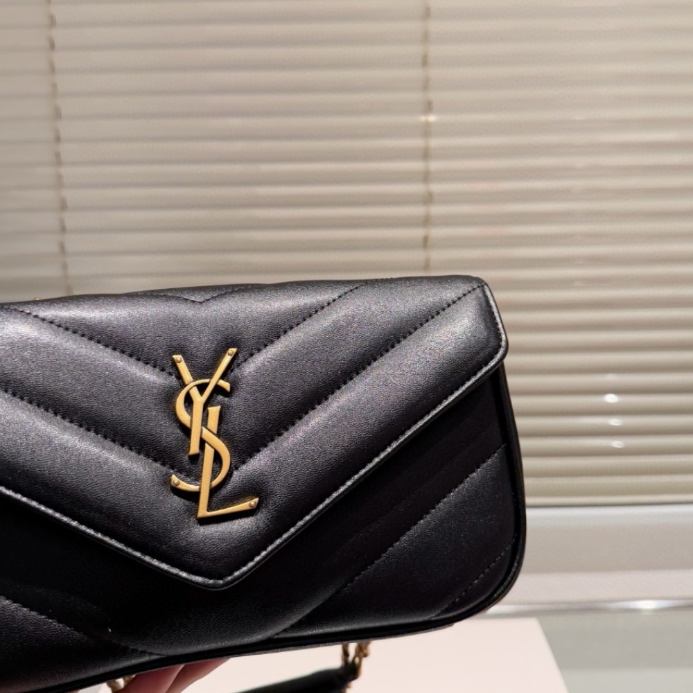 Saint Laurent Loulou Small In Matelassã‰ 24Cm