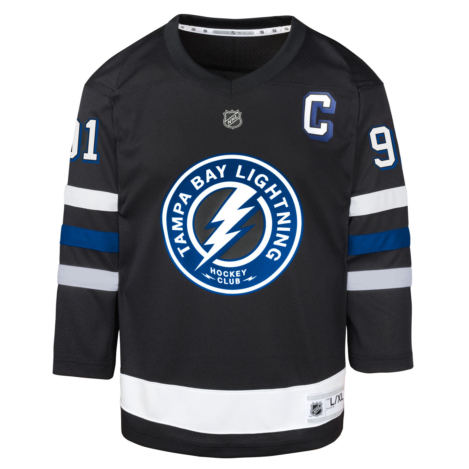 Steven Stamkos Tampa Bay Lightning Preschool Alternate Replica Player Jersey – Black