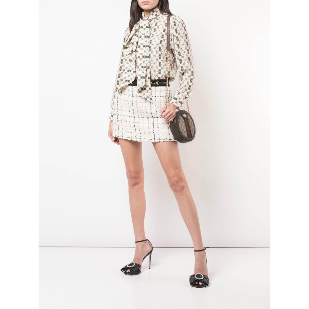 Gucci Ophidia Mini GG Round Shoulder Bag