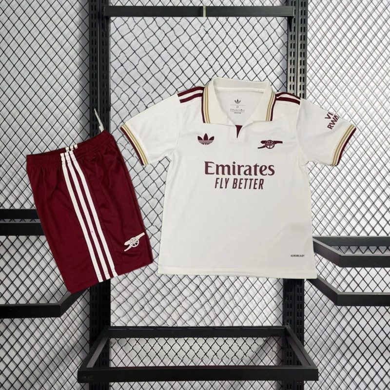 2025-26 Arsenal 2 Away kids Football jersey