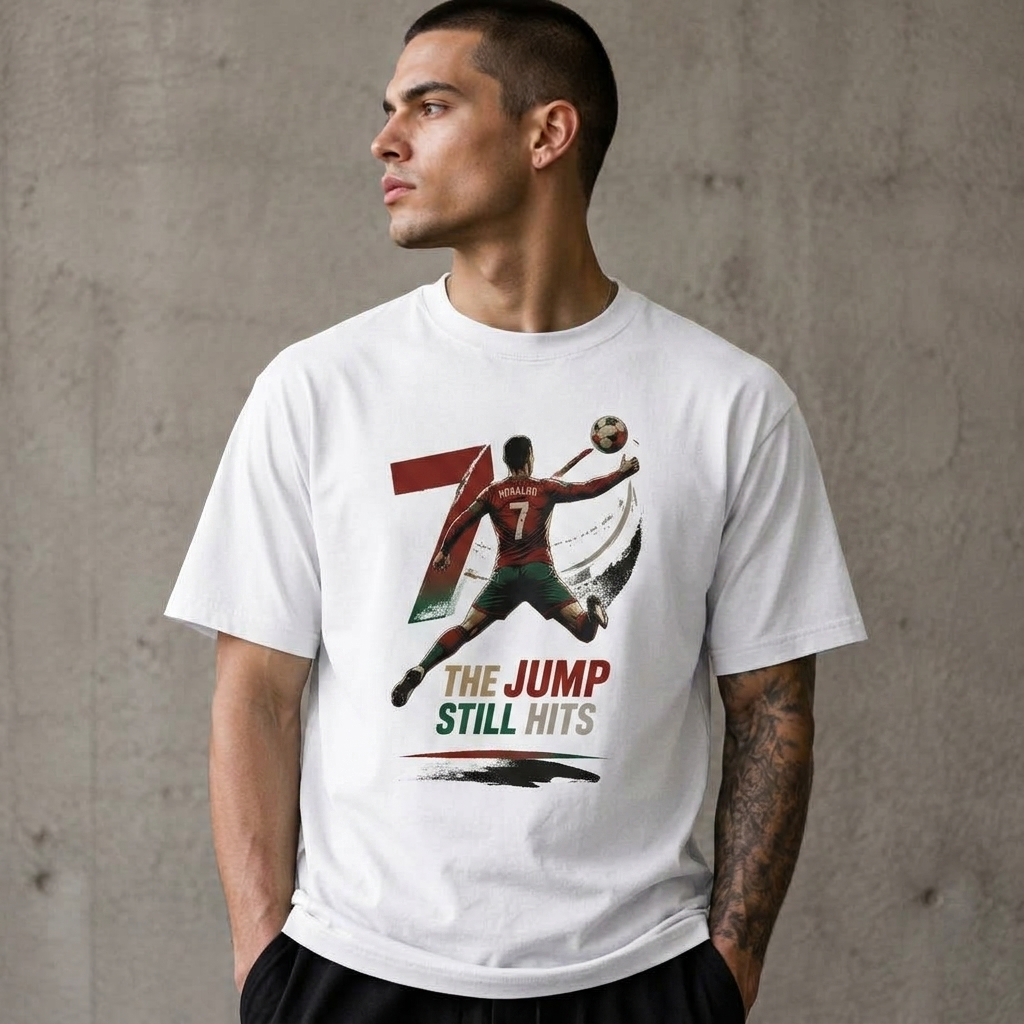 Cristiano Ronaldo Pure Cotton Unisex T-Shirt – Limited-Time Offer