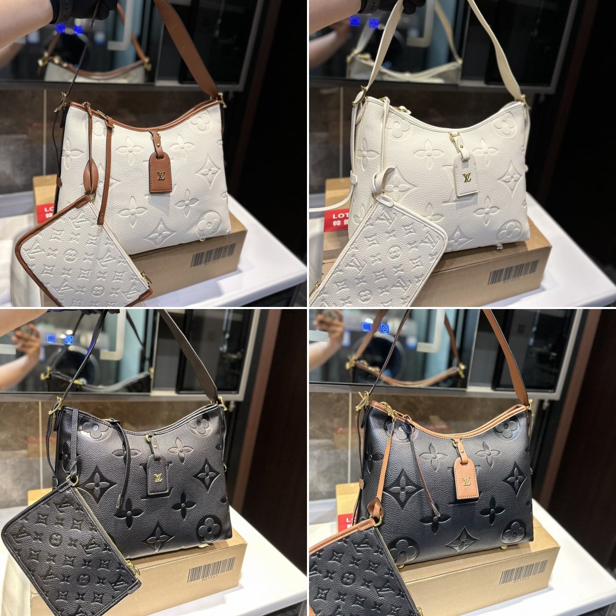 Louis Vuitton Carryall PM Black 29Cm M46288