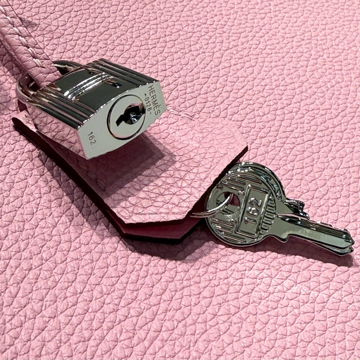 Hermes Birkin 25Cm Baby Pink Togo Leather Silver Hardware 237506