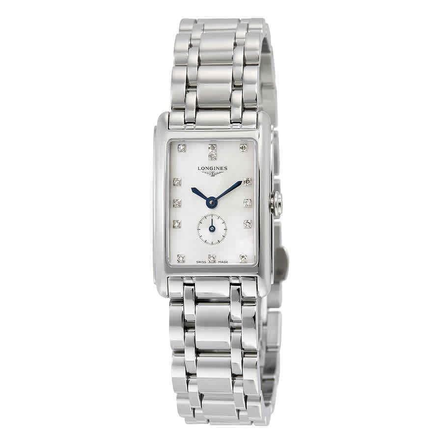 【Super Clone】Longines Women's L52554876 DolceVita Stainless Steel Watch