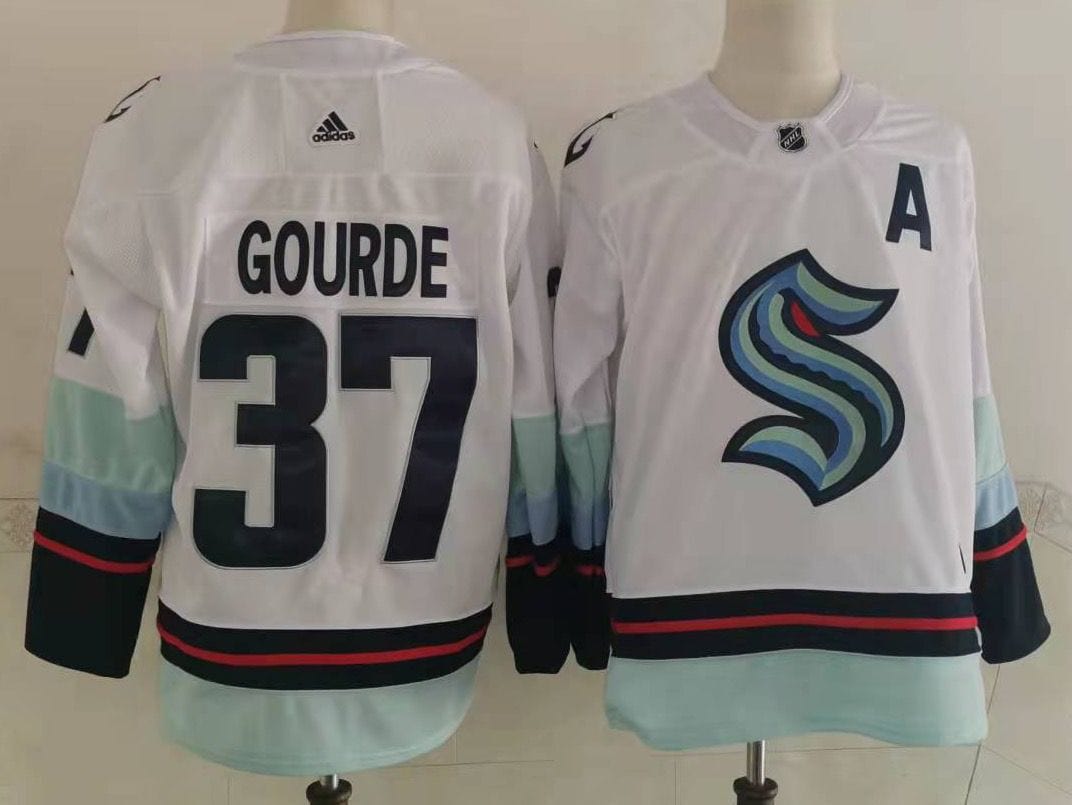NHL Seattle KRAKEN GOURDE # 37 Jersey