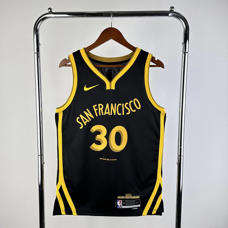 2024 NBA Golden State Warriors 30 CURRY Basketball Jersey