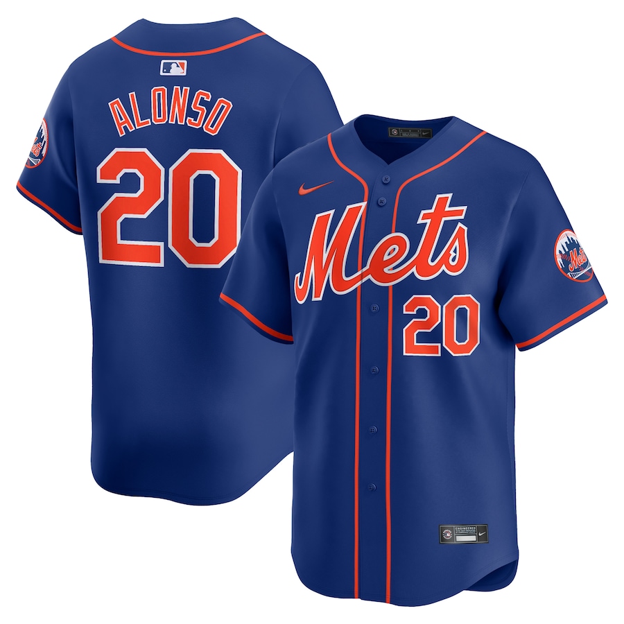Pete Alonso New York Mets Alternate Limited Player Jersey  Royal