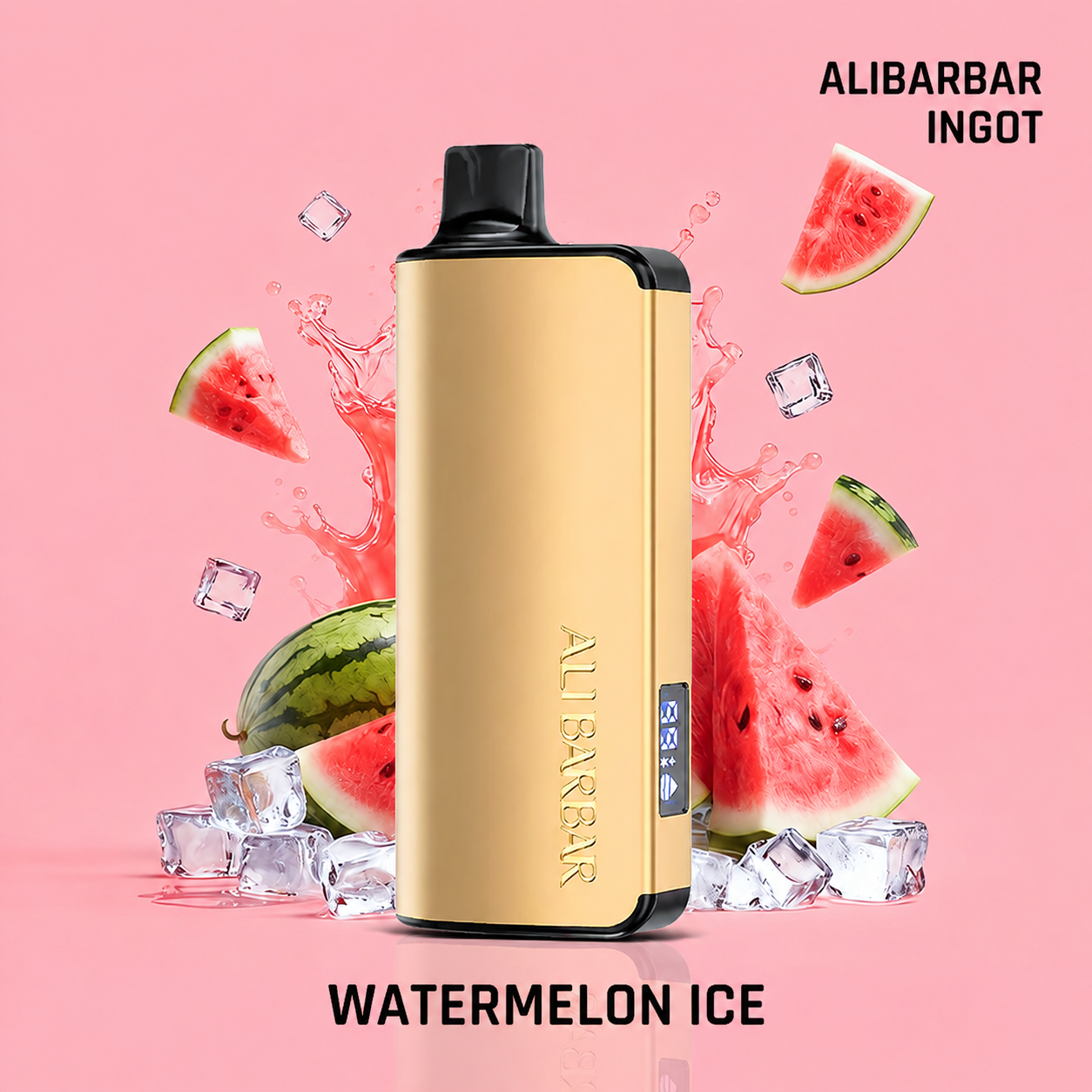 ALIBARBAR INGOT 9000-STRAWBERRY WATERMELON