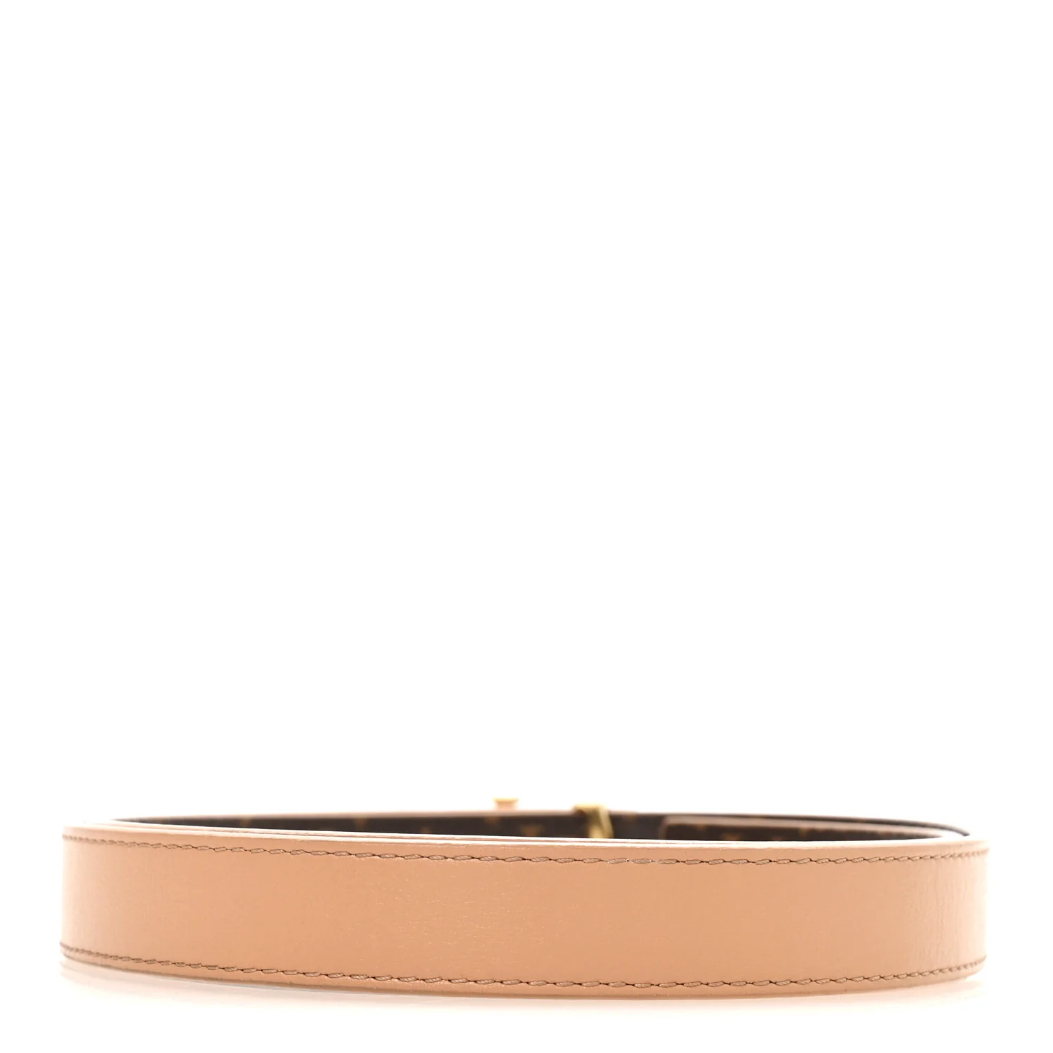 Calfskin Monogram 20mm LV Iconic Reversible Belt 75 30 Arizona Beige