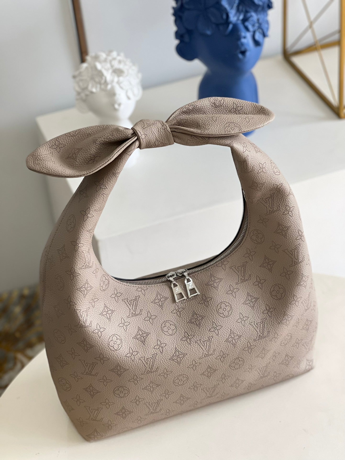 Louis Vuitton Why Knot Mm Beige