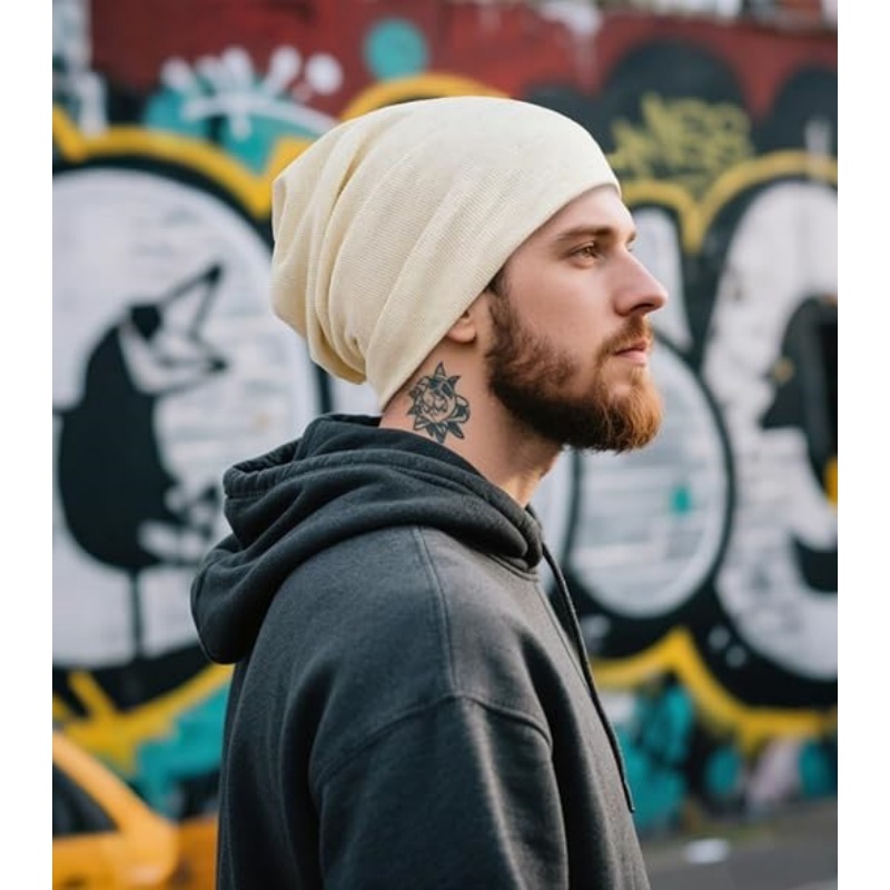 Slouchy Beanie for Women Men