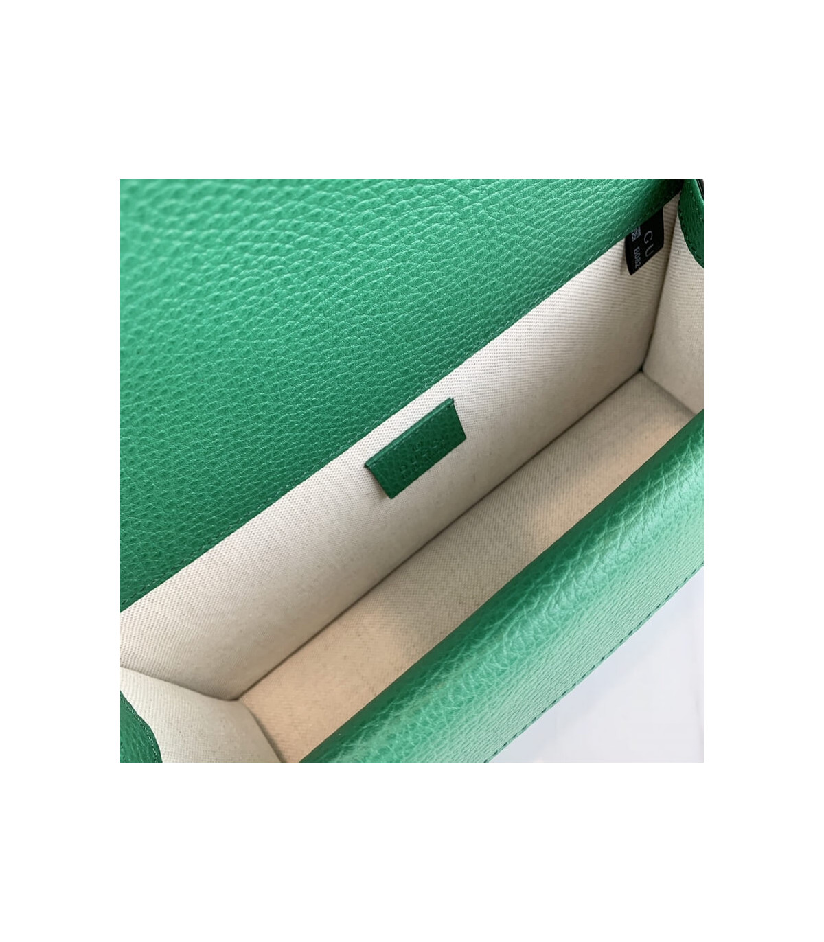 Gucci Dionysus Small Shoulder Bag in Green Leather 25cm