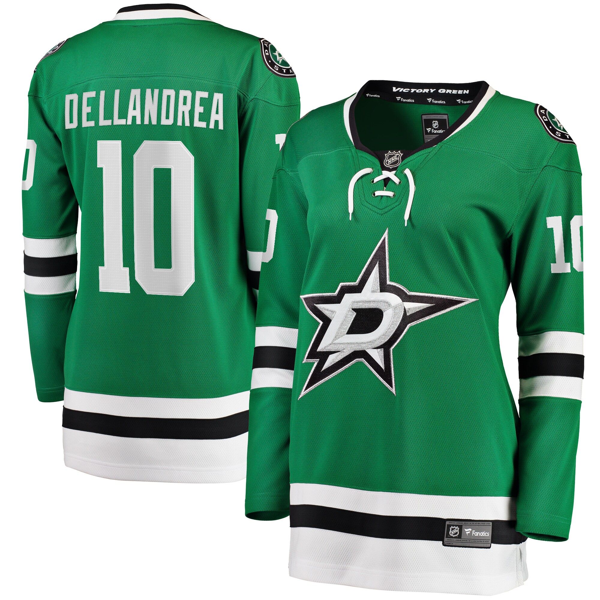 Ty Dellandrea Dallas Stars Fanatics Women’s Home Breakaway Player Jersey – Kelly Green