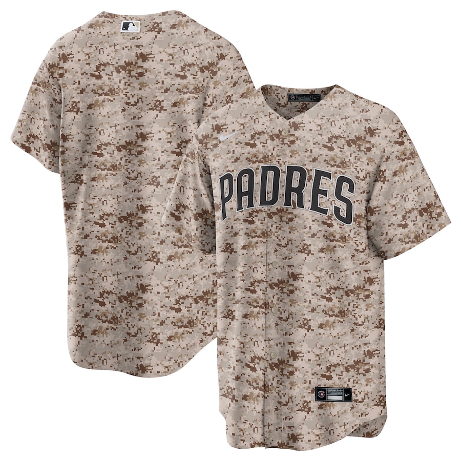 San Diego Padres USMC Alternate Team Jersey Camo