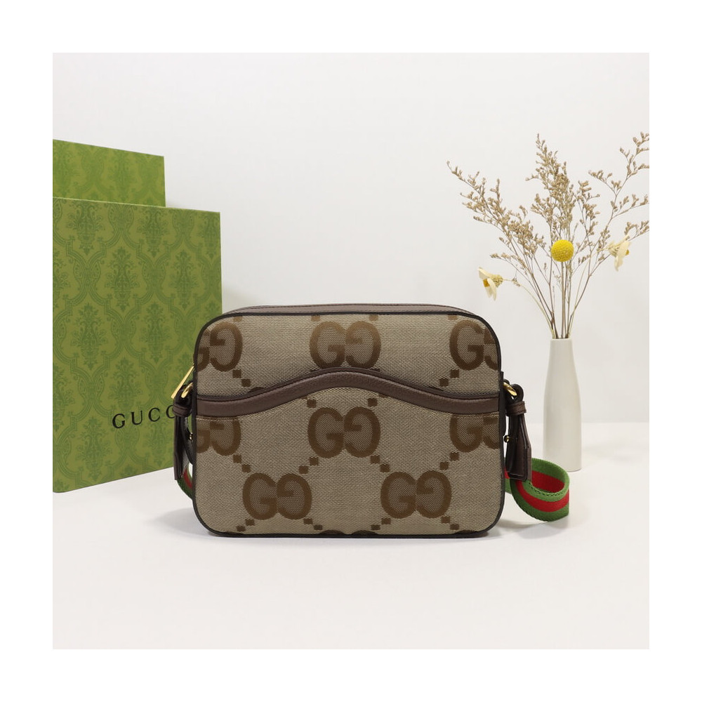 Gucci Messenger Bag With Jumbo GG