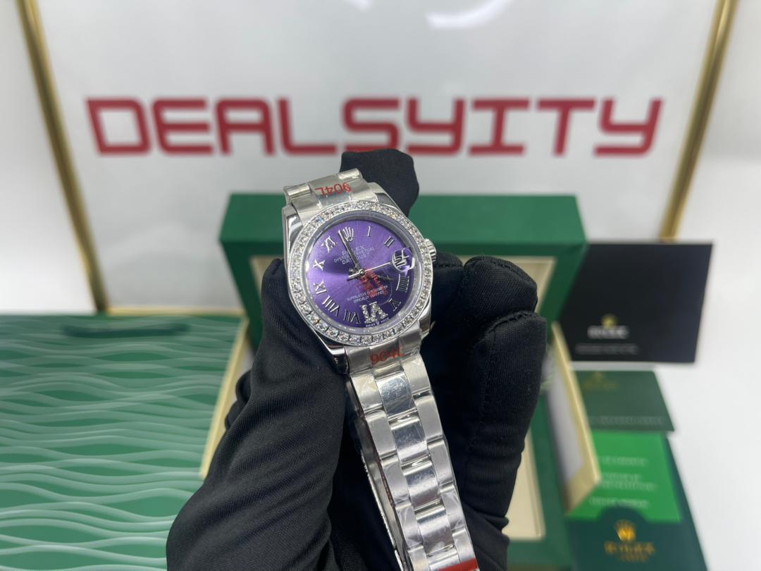 Rolex Datejust 31mm Aubergine Dial 278384RBR