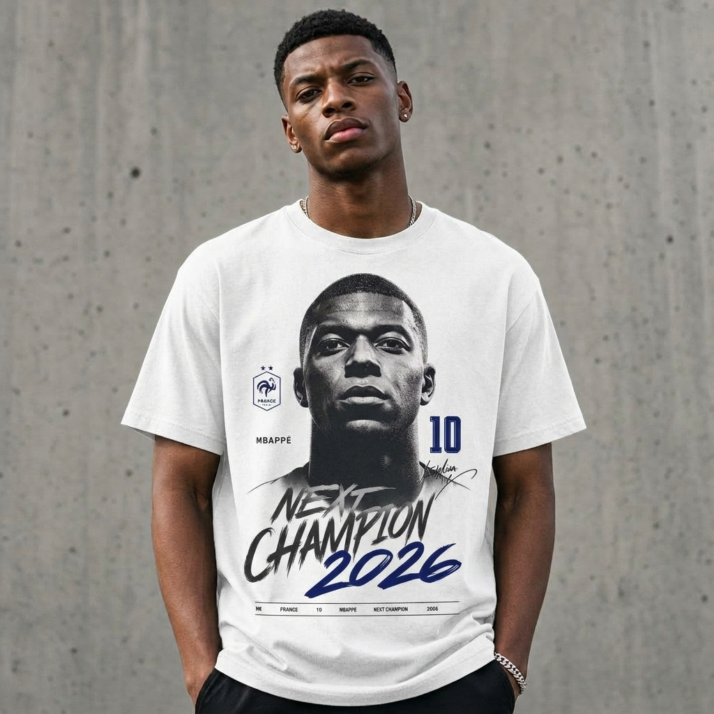 Kylian Mbappé Unisex T-Shirt – Limited-Time Offer – Hot Seller