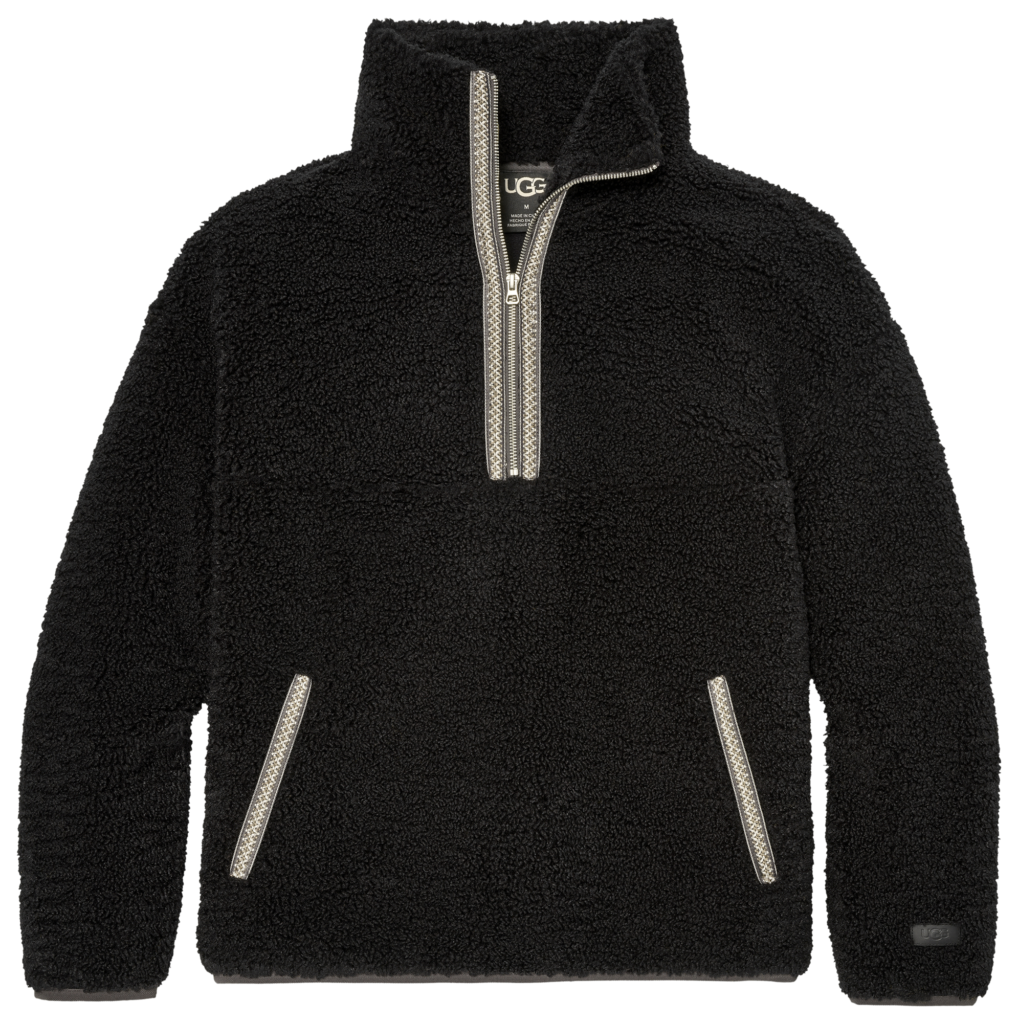 UGG Braid Half-Zip Hoodie