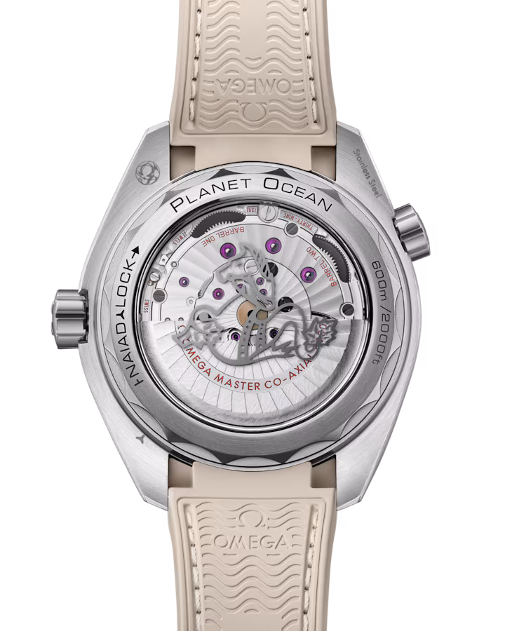 Omega Seamaster Planet Ocean 600M 43.5mm Linen Dial Stainless Steel Strap 215.32.44.21.09.001