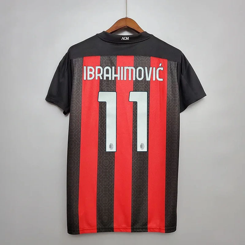 Retro 2020-21 AC Milan home IBRAHIMOVIC R.LEAO BRAHIM Mandžukić Football jersey retro