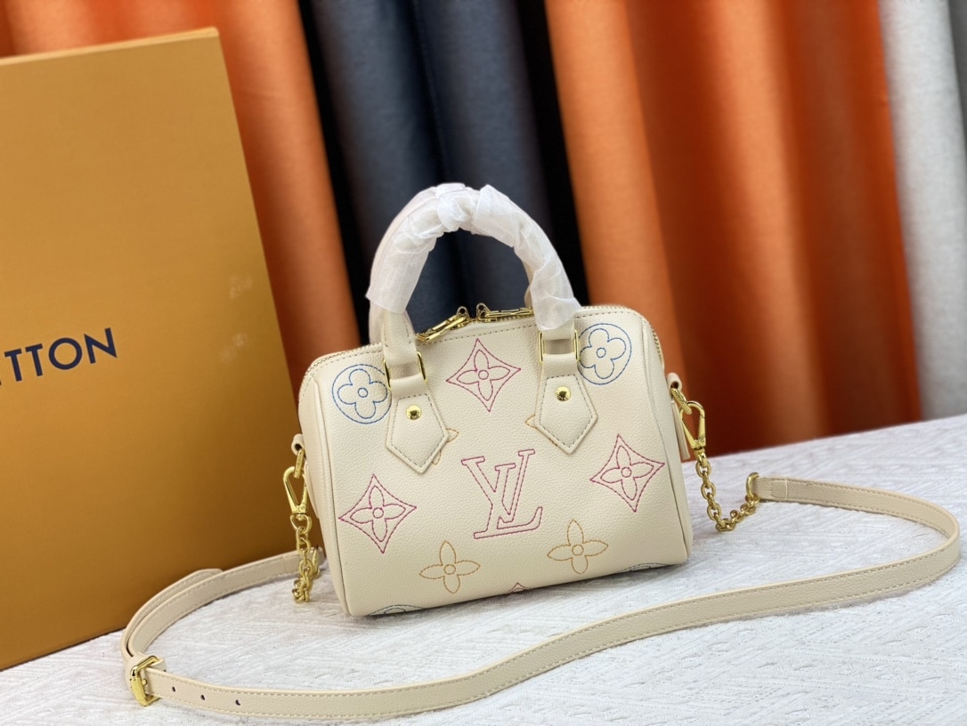 Louis Vuitton Speedy Bandoulière Monogram Empreinte 20Cm M46667