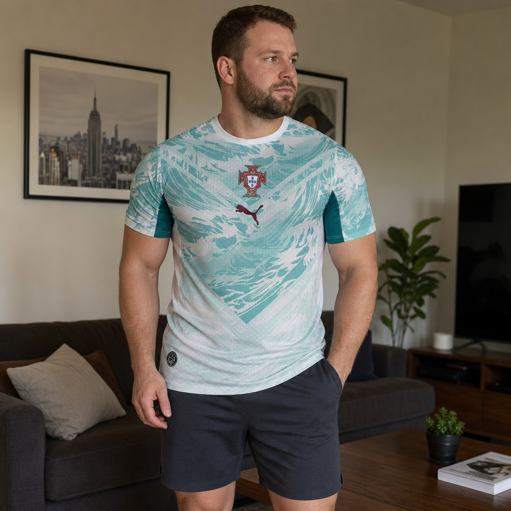 World Cup 2026 Portugal Team Away Football Jersey Player Version - JerseyFun