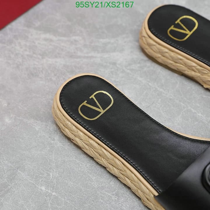 Valentino Garavani VLogo Signature Slide Sandals Black