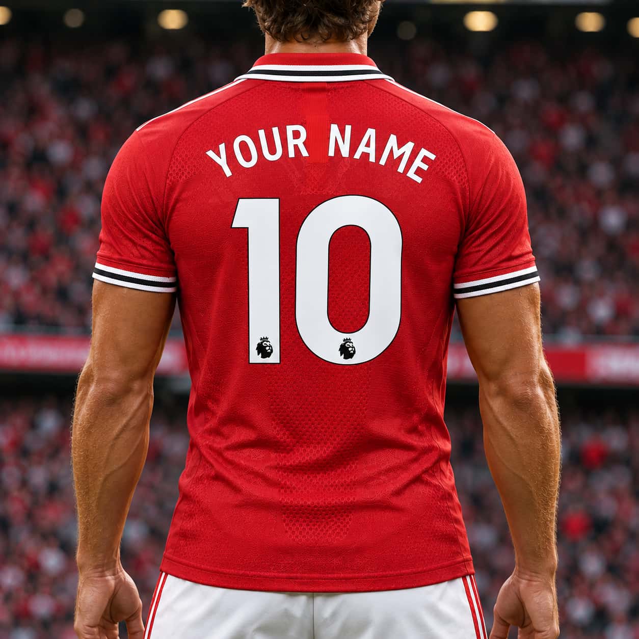 2026/27 Premier League Manchester United Team Home Football Jersey Player Version - JerseyFun