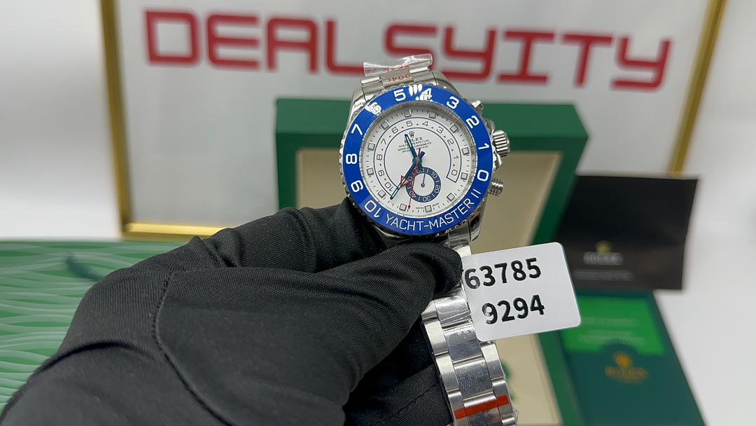 Rolex Yacht-Master 44mm White Dial 116680