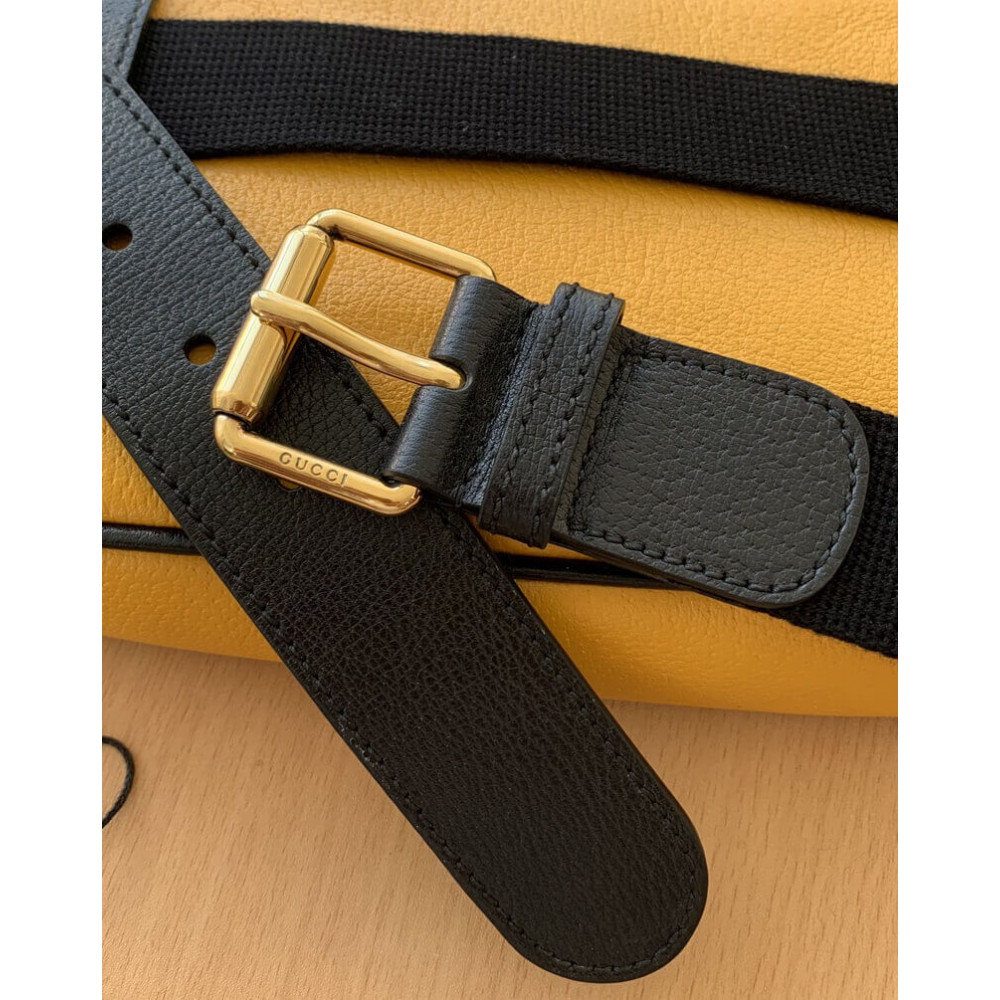 Gucci 100 Belt Bag In Yellow Leather