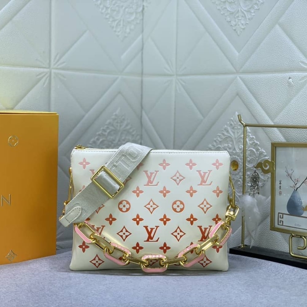 Louis Vuitton Coussin PM Bag Monogram Empreinte Sunrise Aquarelle 27Cm M25110