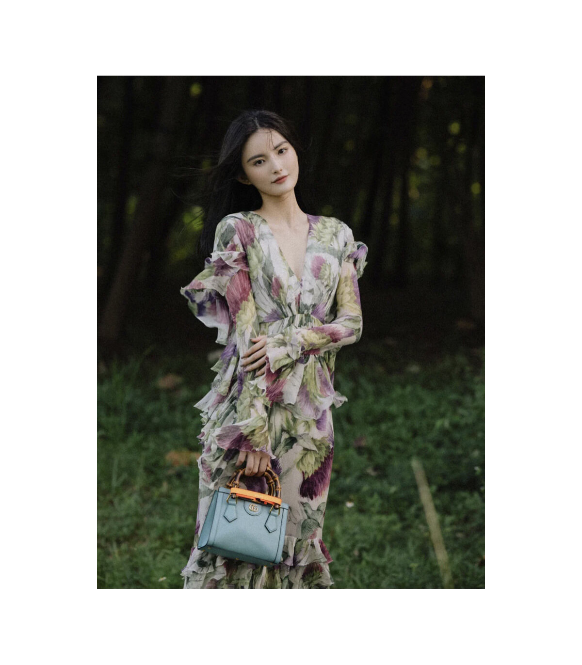 Gucci Diana Mini Tote Bag Light Blue