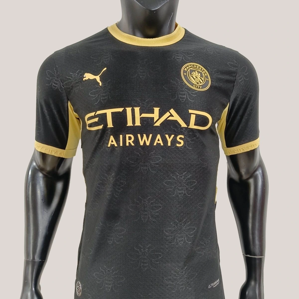 2026/27 Premier League Manchester City Team Away Football Jersey Player Version - JerseyFun