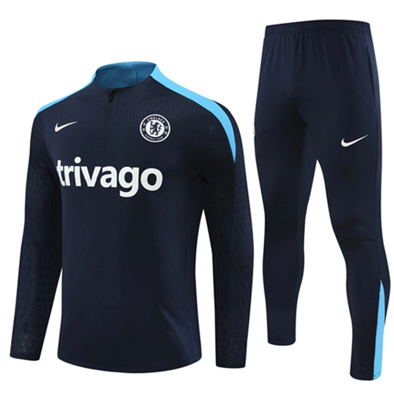 2024-25 Chelsea Royal Blue Long Sleeve Training Suit