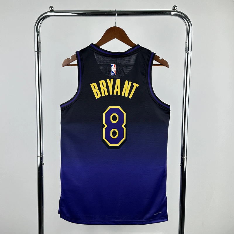 2025 NBA Lakers 8 BRYANT Basketball Jersey