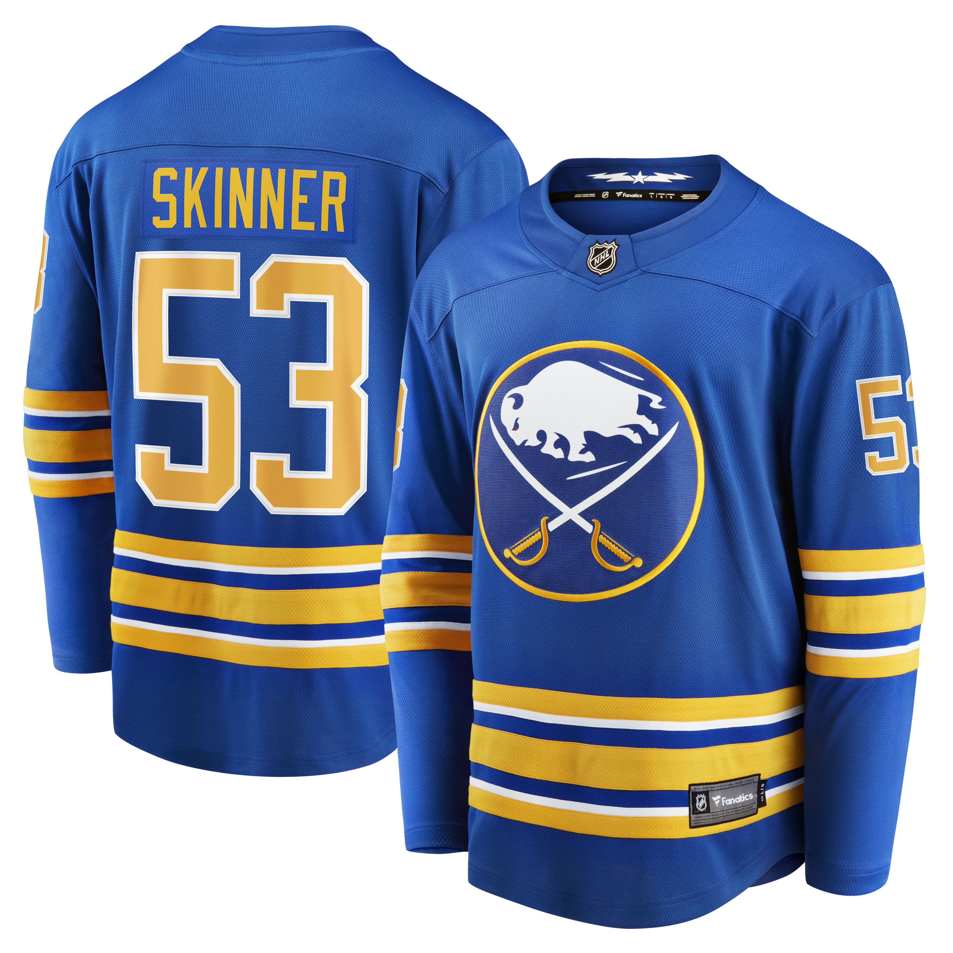 Jeff Skinner Buffalo Sabres Fanatics Home Breakaway Jersey – Royal
