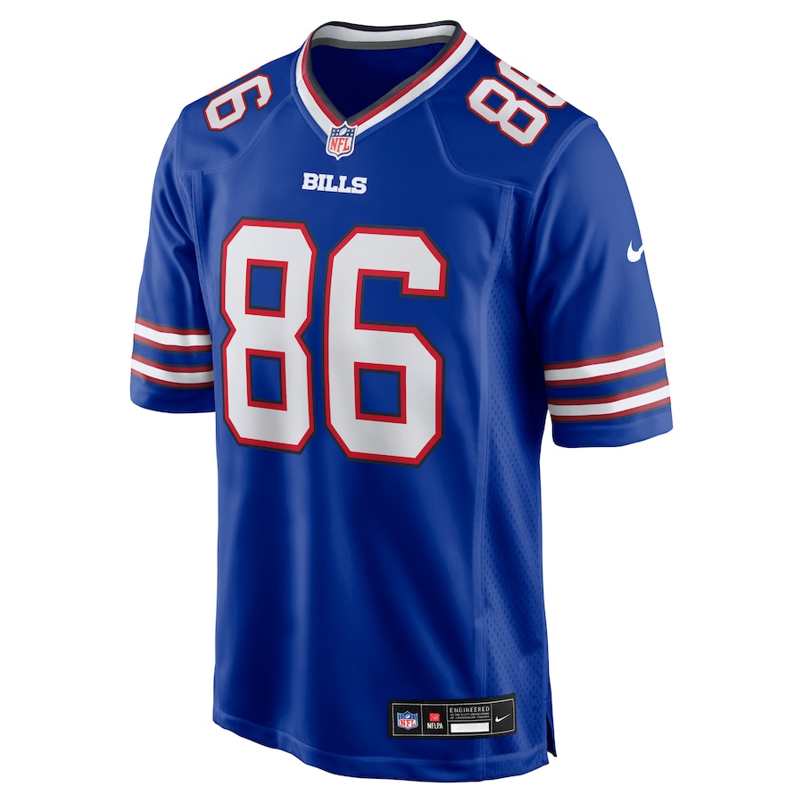 Men's Buffalo Bills Dalton Kincaid Nike Royal Game Jersey