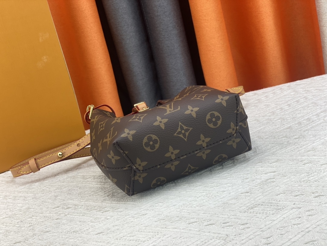 Louis Vuitton Atlantis BB Bag Dark Brown 17Cm M46817