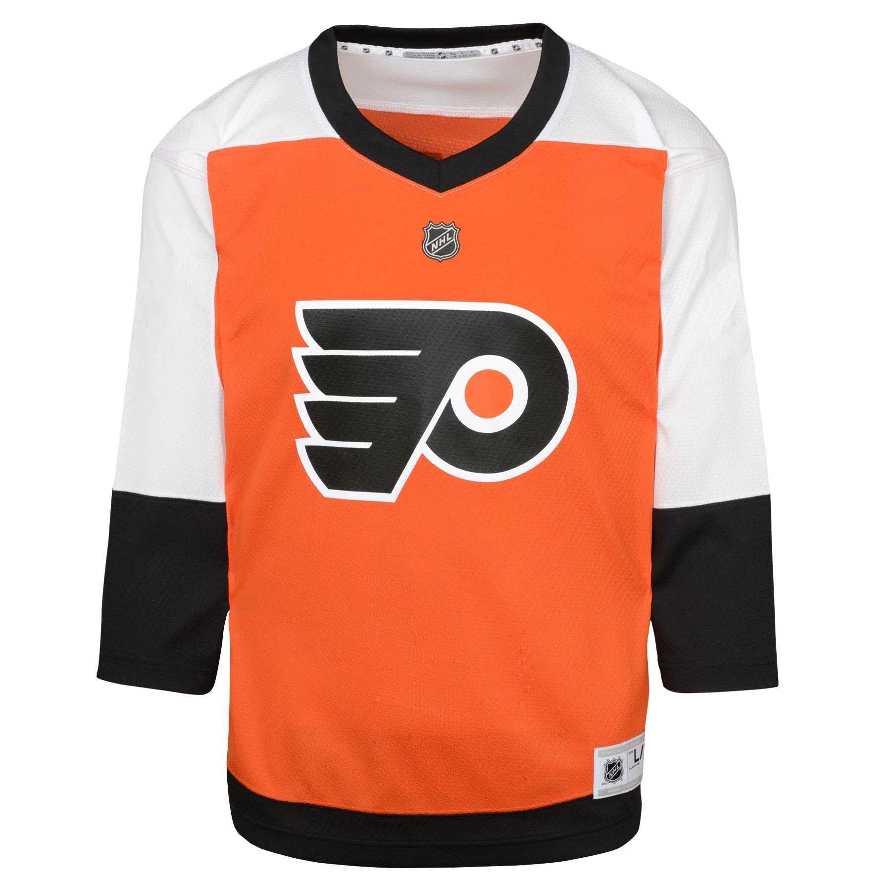 Carter Hart Philadelphia Flyers Toddler Home Replica Player Jersey – Burnt Orange