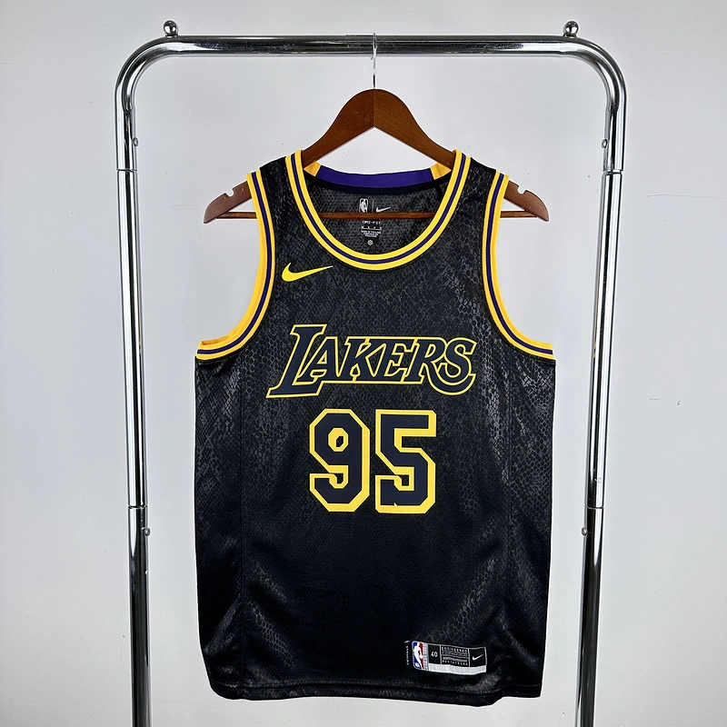 2023 NBA Lakers 95 TOSCANO Basketball Jersey