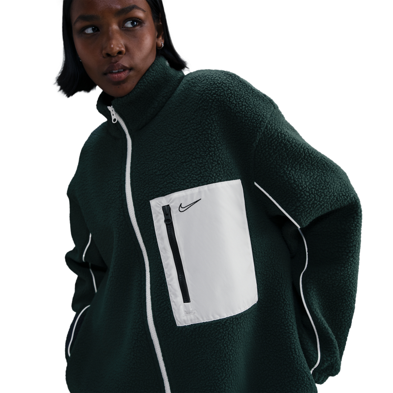 Nike NSW Sherpa Logo Jacket