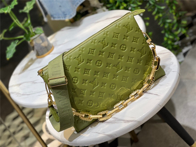 Louis Vuitton Coussin Mm 34Cm Khaki