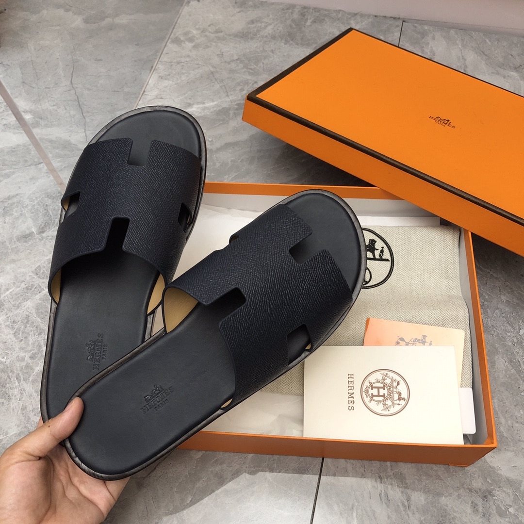 Hermes Izmir Sandal Blue H152415Zh11390