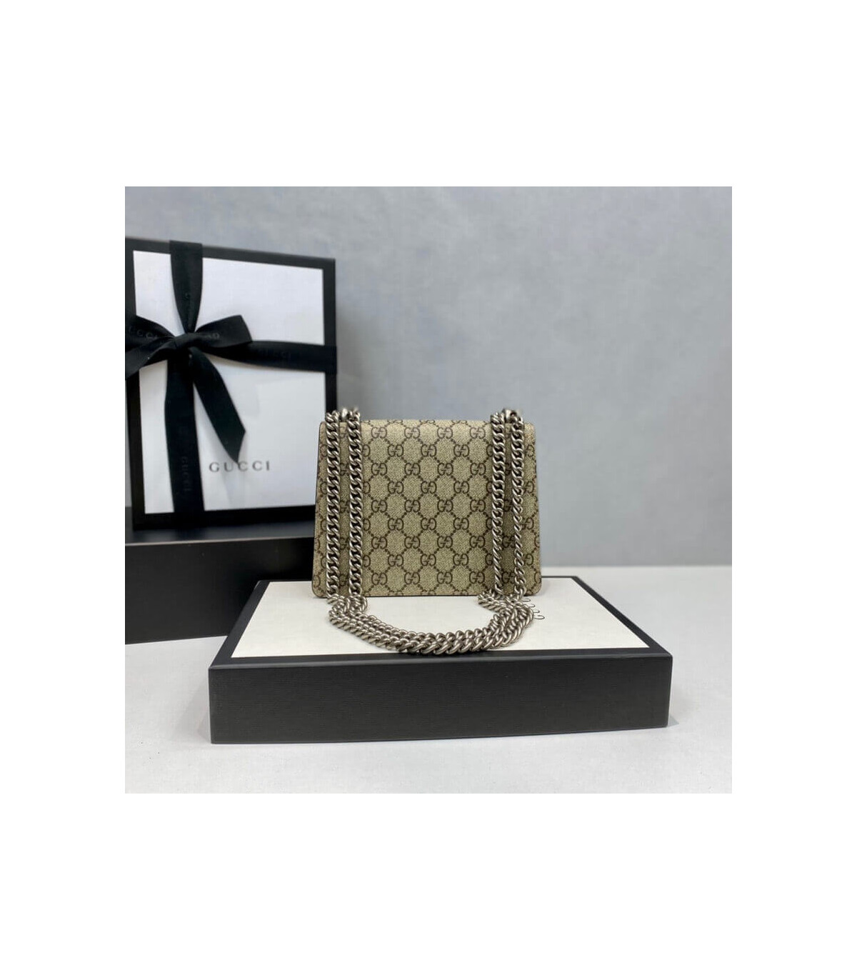 Gucci Dionysus GG Supreme Mini Bag Red 20cm