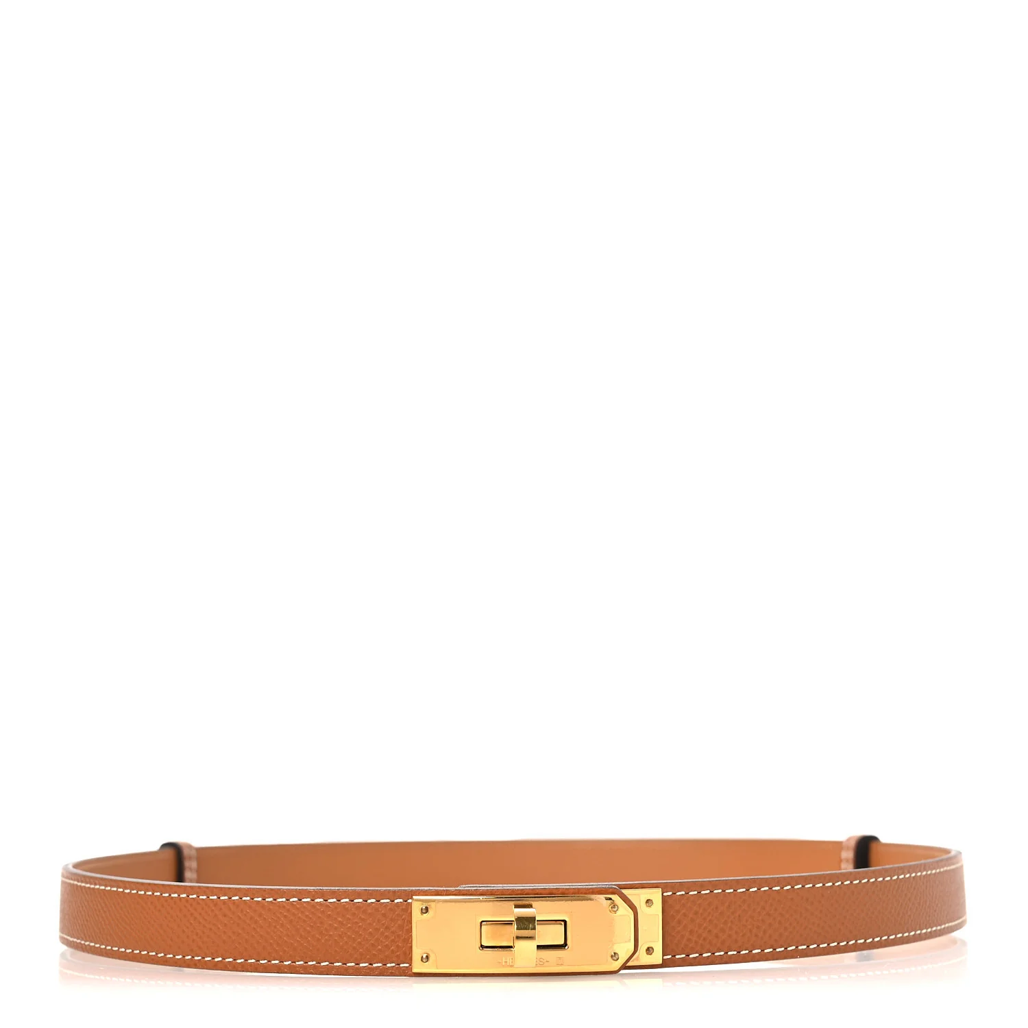 Epsom Kelly Belt Gold