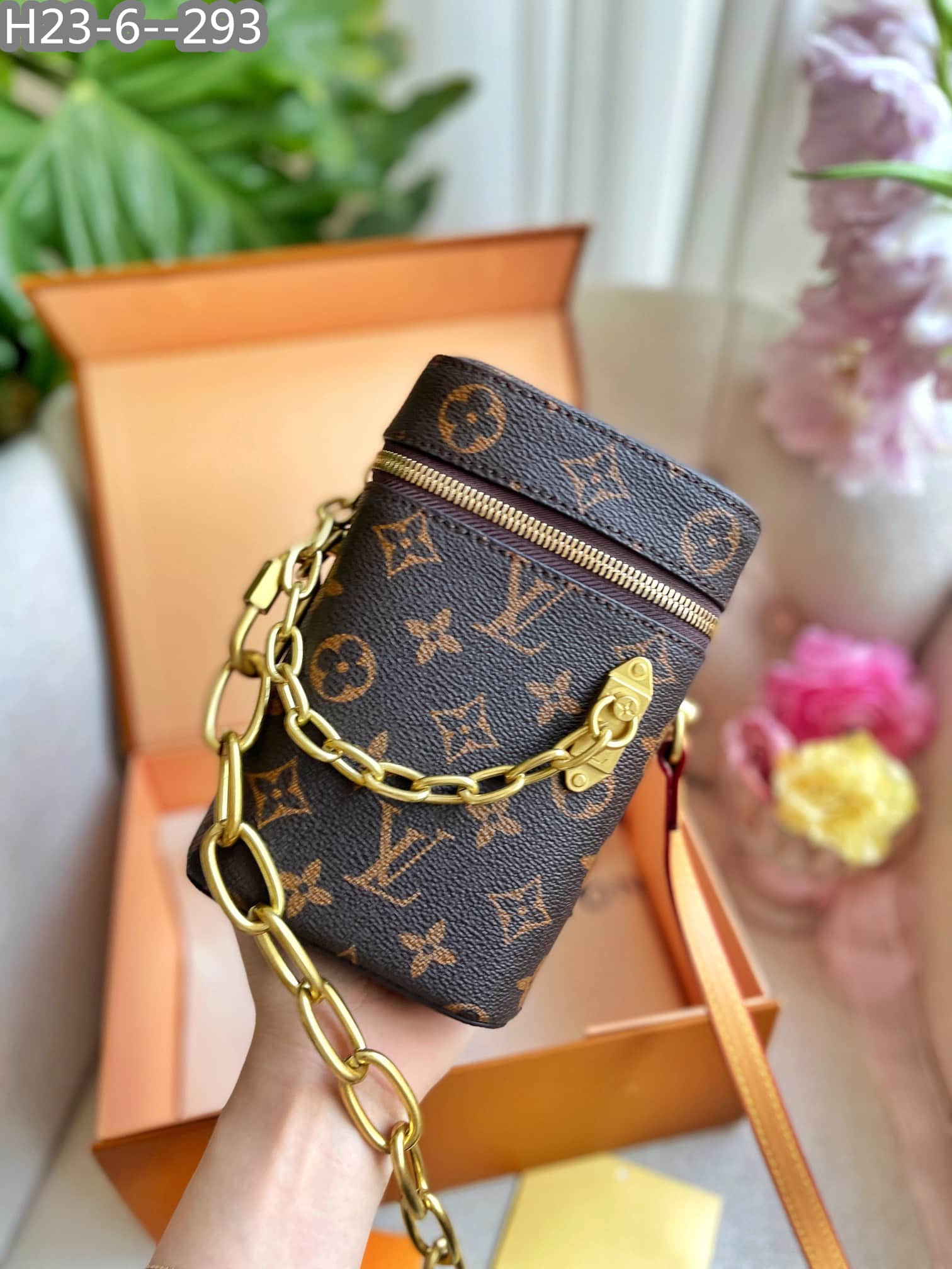 Louis Vuitton Phone Box Monogram Legacy Brown 18Cm M44914